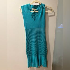 Michael Kors Turquoise Knit Dress​